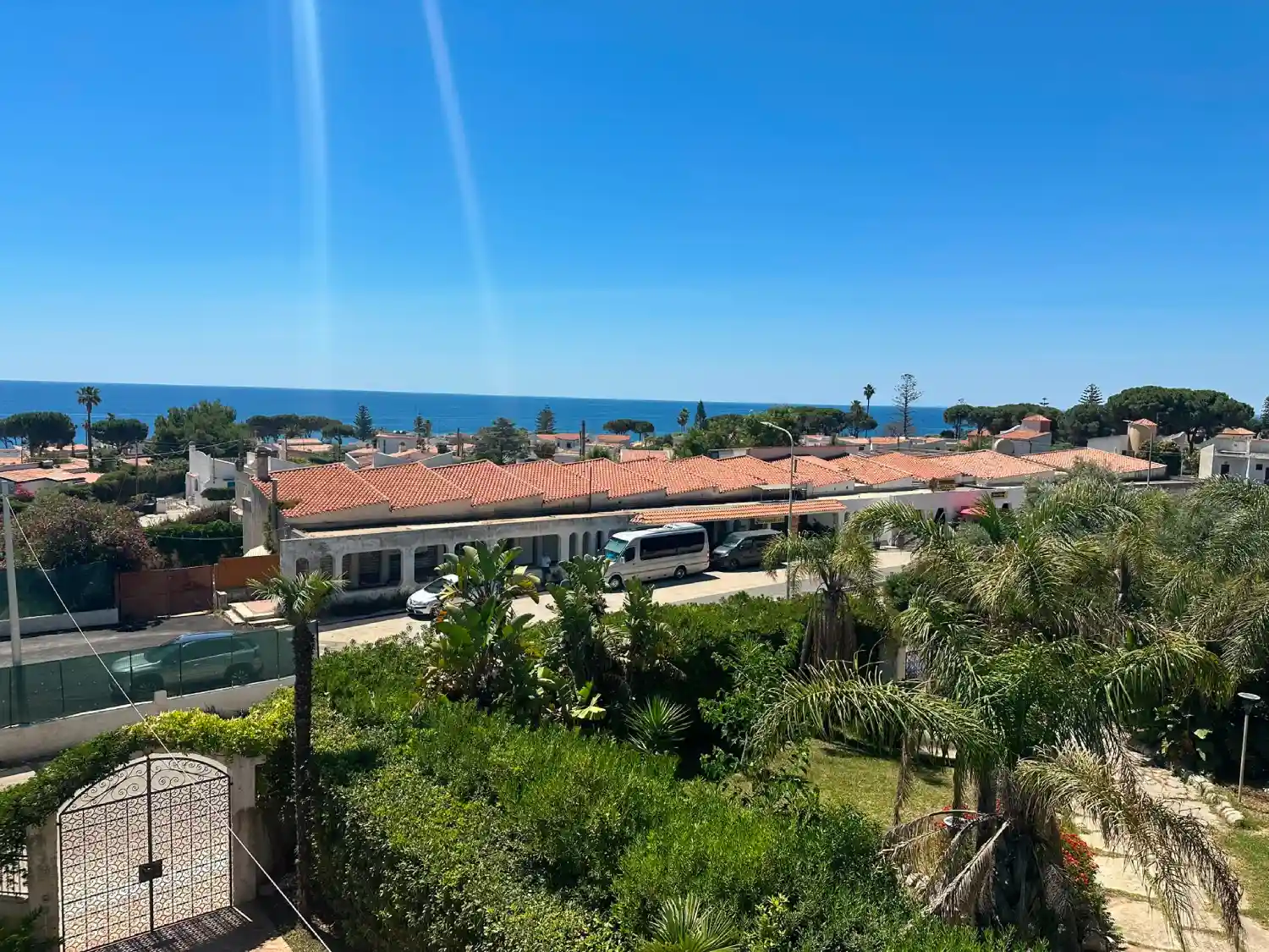 VISTA MARE DAL TERRAZZO DEL 2° PIANO